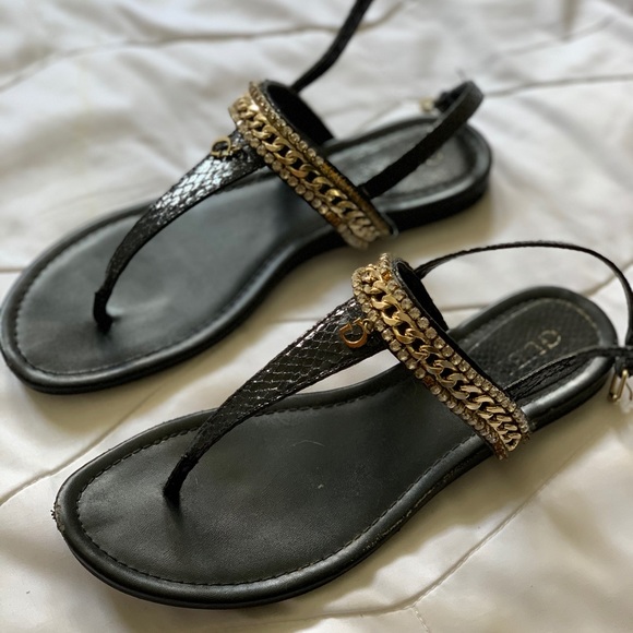 Guess Shoes Black Guess Sandals Poshmark